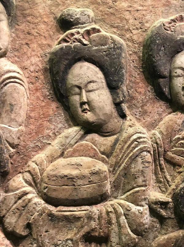 乐鱼官网五代《浮雕散乐图》领衔看凝固在曲阳石雕中的汗青霎时(图8)