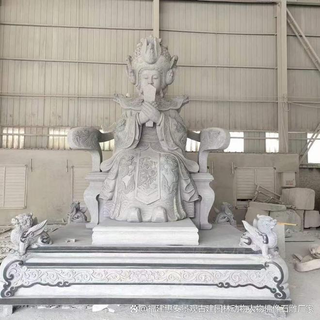 乐鱼网页版石雕妈祖：保护安然与繁华的意味