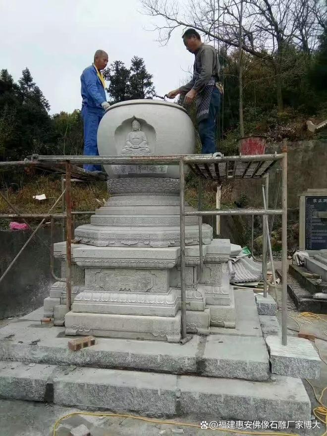 乐鱼网站石雕佛塔在风水规划中的感化