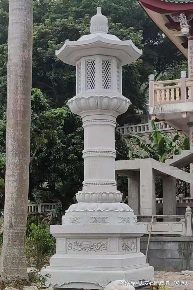 乐鱼官网石雕灯笼的建造周期与摆设